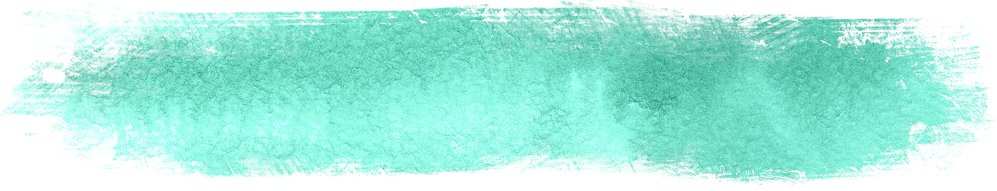 Watercolor Turquoise Brush Strokes Decoration